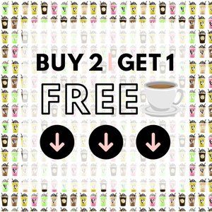 ☕️Buy 2 | Get 1 FREE!